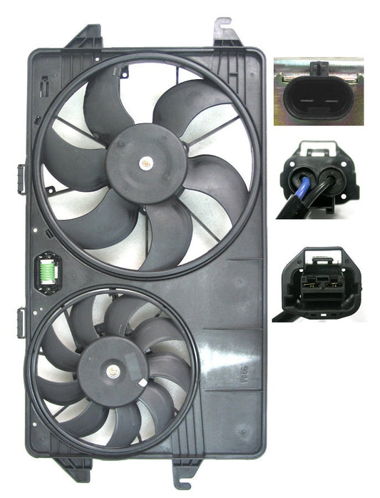 Cooling Fan Assy 2.0L - Ford Transit Connect 2010-2013