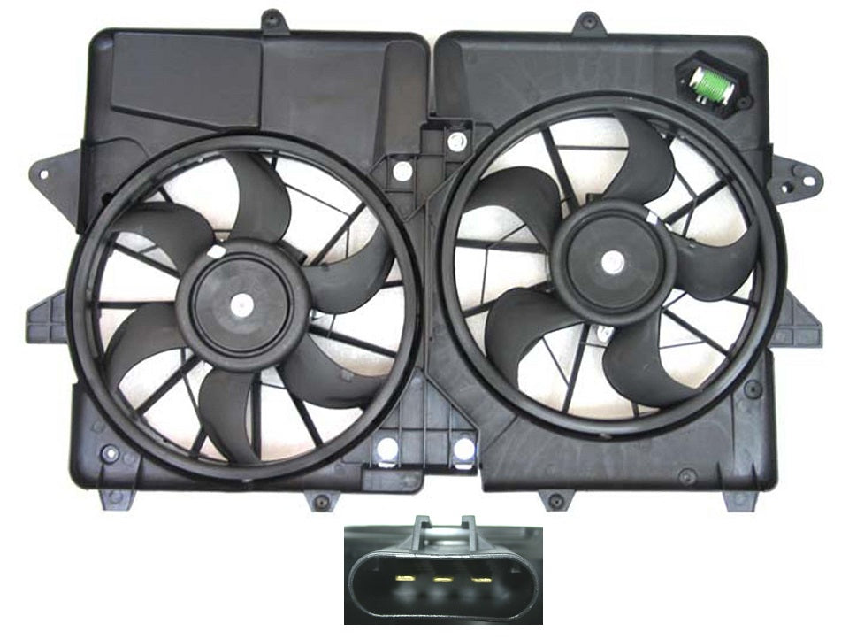Cooling Fan Assy - Ford Escape Hybrid 2005-2012
