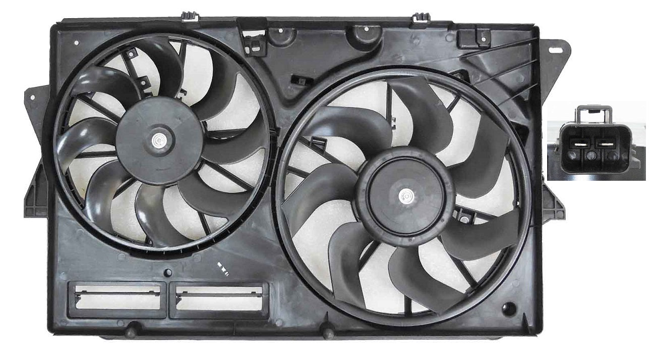Cooling Fan Assy 3.5L V6 W/O Engine Oil Cooler - Ford Taurus Sho 2013-2019 | Ford Taurus 2013-2019