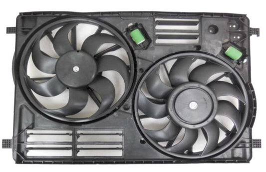 Cooling Fan Assy Dual W/Resistor 2.0/2.3L Turbo W/Tow Pkg - Ford Escape 2013-2019 | Ford Focus 2017 | Ford Transit Connect 2014-2020