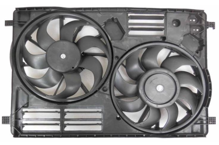 Cooling Fan Assy Dual 1.5L Turbo/2L W/O Towing Pkg - Ford Escape 2013-2019 | Ford Focus 2017 | Ford Transit Connect 2014-2020