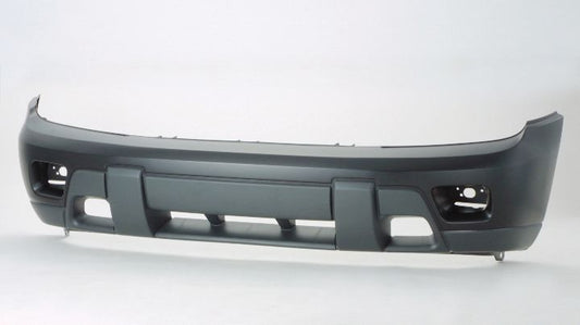 Bumper Upper Fr Primed Lower Textured W/Fog Lamp Hole Fits 02-05 W/O 2-Tone Paint/06-08 Ls Model - Chevrolet Trailblazer 2002-2008