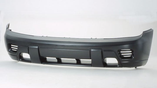 Bumper Upper Fr Primed Lower Textured W/O Fog Lamp Hole - Chevrolet Trailblazer 2002-2005