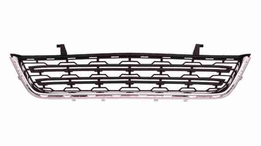 Grille Lower (Bumper Grille) Matte-Black W/Chrome Moulding Ls/Lt - Chevrolet Traverse 2013-2017