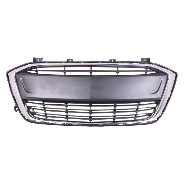 Grille Lower Matte Black W/Chrome Moulding Exclude Rs Pkg - Chevrolet Sonic Sedan 2017-2020 | Chevrolet Sonic Hatchback 2017-2020
