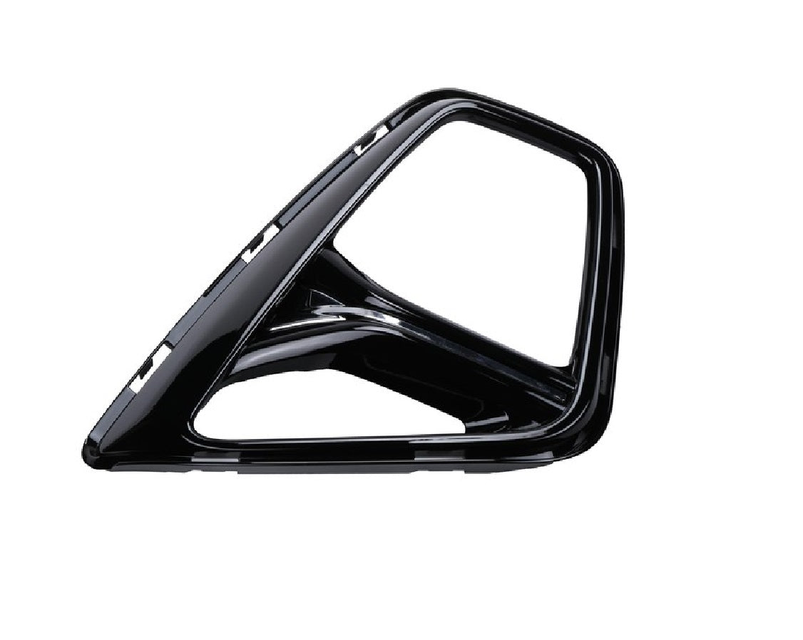 Head Lamp Bezel Rh Ptd Black W/Chrome Molding - Chevrolet Blazer 2019-2022