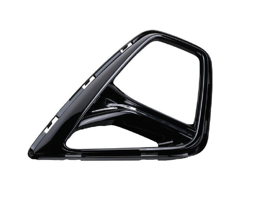Head Lamp Bezel Rh Ptd Black W/Chrome Molding - Chevrolet Blazer 2019-2022