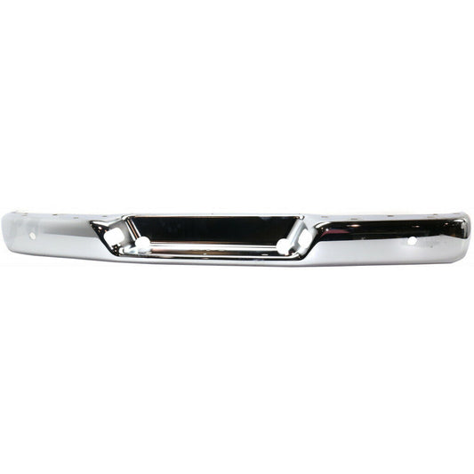 Bumper Face Bar Rr Chrome W/Sensor 18-25 Models W/O Blind Spot - Gmc Van Gmc Savana 2013-2025 | Chevrolet Van Chevy Express 2013-2025