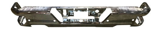 Bumper Face Bar Rr Steel Chrome W/Blind Spots Dual Exhaust - Gmc Pickup Gmc Sierra 1500 2019-2025 | Gmc Pickup Gmc Sierra 1500 Limited 2022 | Chevrolet Pickup Chevy Silvrdo 1500 Lmtd 2022