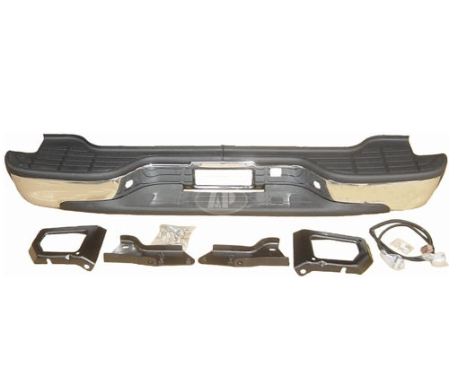 Bumper Assy Rr (Step Bumper) Chrome - Gmc Yukon Xl 2000-2006 | Gmc Yukon 2001-2006 | Chevrolet Tahoe (2000-) 2000-2006
