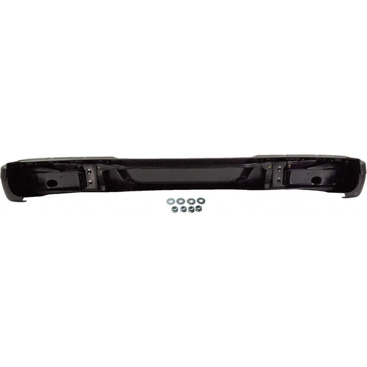 Bumper Rr Assy Black W/O Sensor W/Bracket/Black Pads W/O Sensor Fits 18-25 W/O Blind Spot - Gmc Van Gmc Savana 1996-2025 | Chevrolet Van Chevy Express 1996-2025