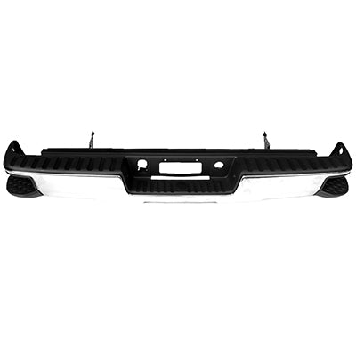 Bumper Rr Assy Chrome W/Corner Step W/O Sensor - Gmc Pickup Gmc Sierra 1500 Limited 2019 | Gmc Pickup Gmc Sierra 1500 2014-2018 | Gmc Pickup Gmc Denali 1500 2014-2018