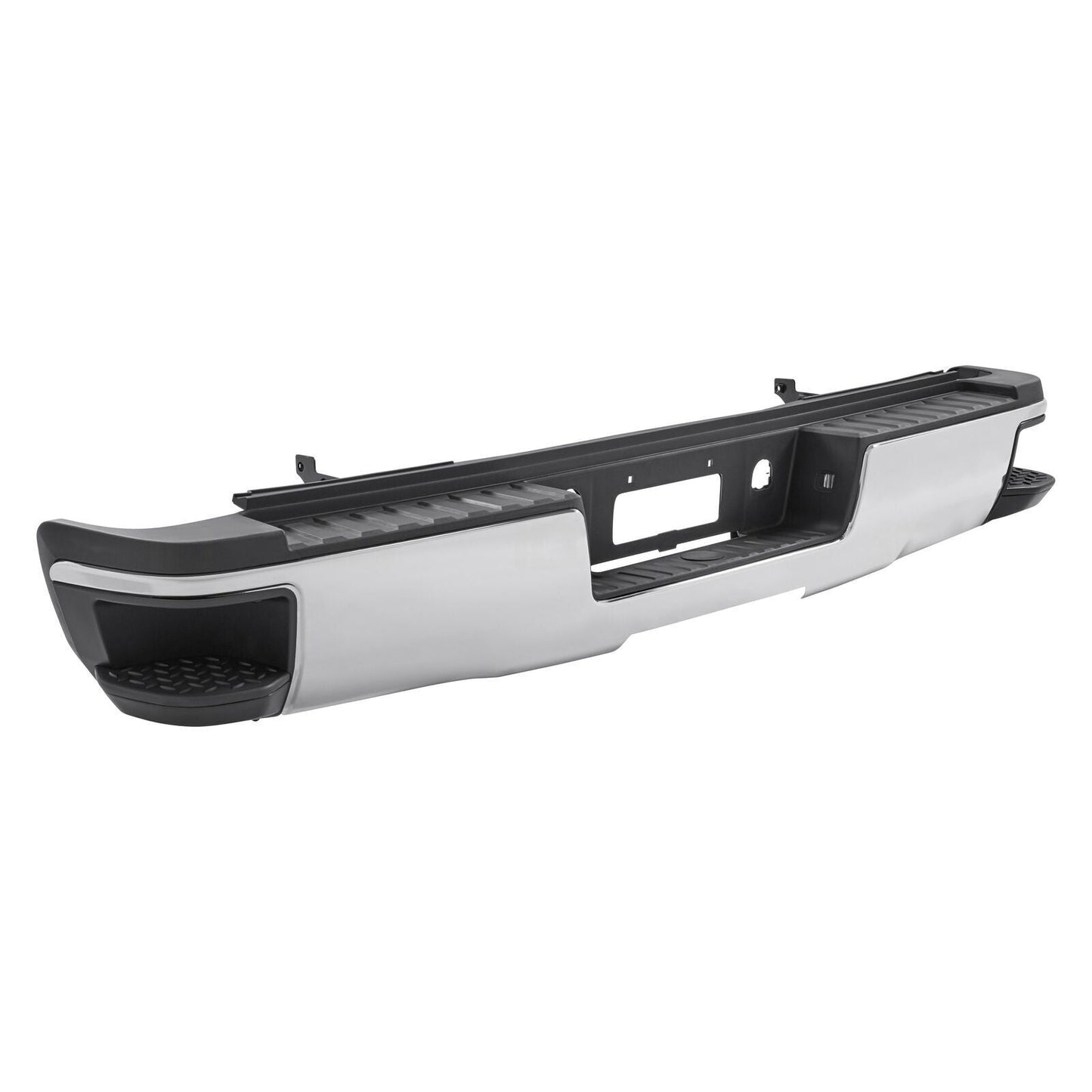 Bumper Rr Assy Chrome W/O Sensor - Gmc Pickup Gmc Sierra 3500 2015-2019 | Gmc Pickup Gmc Sierra 2500 2015-2019 | Chevrolet Pickup Chevy Silverado 2500 2015-2019