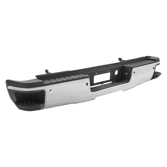 Bumper Rr Assy Chrome W/Sensor - Gmc Pickup Gmc Sierra 3500 2015-2019 | Gmc Pickup Gmc Sierra 2500 2015-2019 | Chevrolet Pickup Chevy Silverado 2500 2015-2019