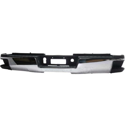 Bumper Rr Assy Chrome W/O Sensor - Chevrolet Pickup Chevy Silverado 2500 2015-2019 | Gmc Pickup Gmc Sierra 2500 2015-2019 | Gmc Pickup Gmc Sierra 3500 2015-2019