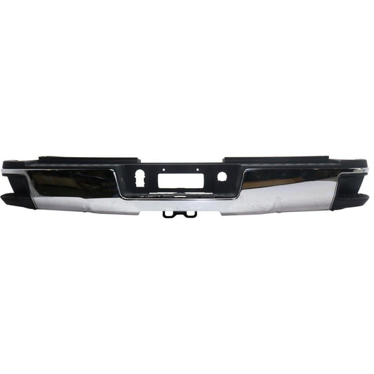 Bumper Rr Assy Chrome W/O Sensor - Gmc Pickup Gmc Sierra 3500 2015-2019 | Gmc Pickup Gmc Sierra 2500 2015-2019 | Chevrolet Pickup Chevy Silverado 2500 2015-2019