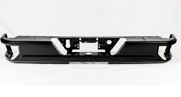 Bumper Rr Assy Steel W/O Blind Spot Brackets/ Park Assist Sensor W/ Single Exhaust/ Dual Rr Wheel - Gmc Pickup Gmc Sierra 3500 2020-2025 | Gmc Pickup Gmc Sierra 2500 2020-2025 | Chevrolet Pickup Chevy Silverado 2500 2020-2025
