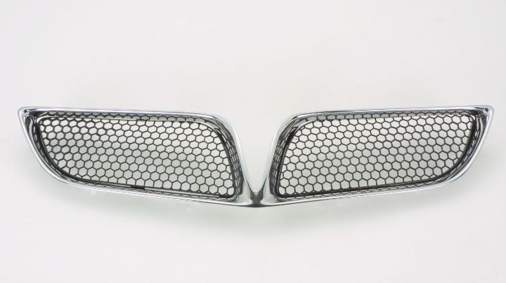 Grille Assy Matt-Dark Grey W/Chrome Frame Se - Pontiac Bonneville 2000-2005