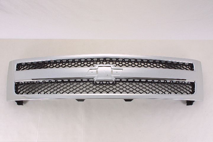 Grille Chrome/Black 1500 - Chevrolet Pickup Chevy Silverado Hybrid 2009-2013 | Chevrolet Pickup Chevy Silverado 2007-2013