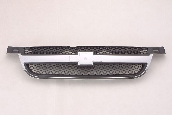 Grille Chrome/Black - Chevrolet Aveo Sedan 2007-2011 | Pontiac Wave Sedan (Canada) 2007-2008