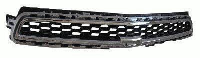 Grille Upper Gray W/Chrome Mldg - Chevrolet Malibu 2013