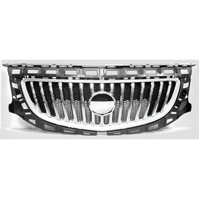 Grille Chrome/Black - Buick Regal (2011-) 2011-2013