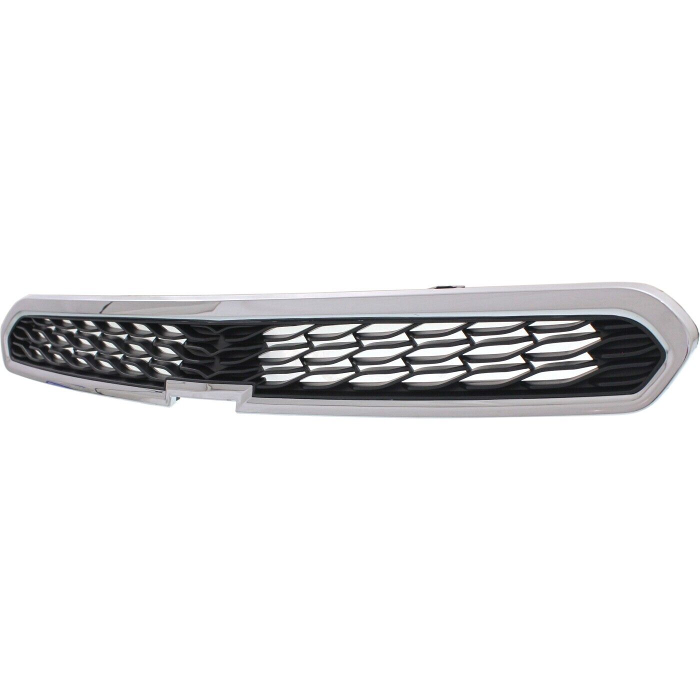 Grille Upper Matt-Black W/Chrome Mldg W/O Fog Hole Ls/Lt - Chevrolet Spark 2013-2015