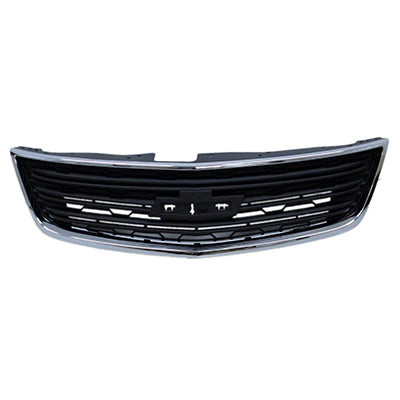 Grille Matte-Dark Gray W/O Chrome Mldg Ls Model - Chevrolet Traverse 2013-2017