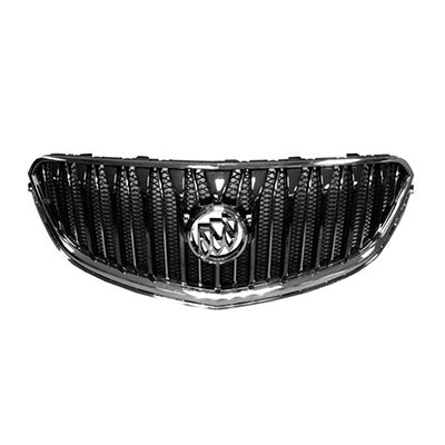 Grille W/O Emblem Chrome And Black - Buick Enclave 2013-2017