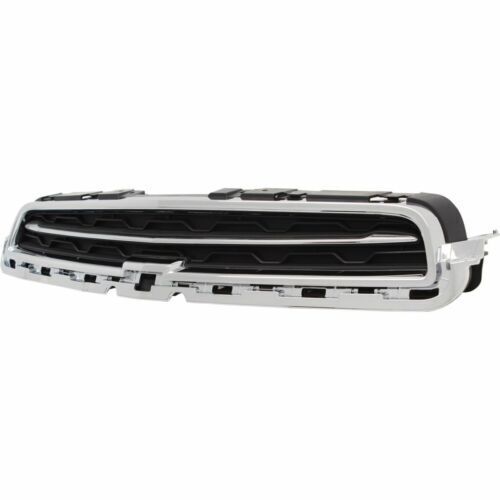 Grille Upper Korea Built Black W/Chrome Moulding - Chevrolet Trax 2015-2016