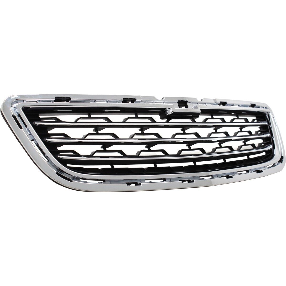 Grille Lower Black W/Chrome Frame Bar Mouldings - Chevrolet Trax 2015-2016