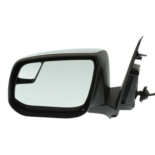 Door Mirror Lh Power Std Type W/Chrome Cap/Spotter Mirror 6-Hole 5-Pin Plug From 12/17 Production - Gmc Canyon 2017-2022 | Chevrolet Colorado 2017-2022