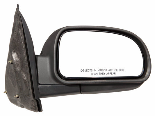 Door Mirror Rh Manual W/Folding Black - Gmc Envoy 2008-2009 | Buick Rainier 2006-2007 | Chevrolet Trailblazer 2008-2009