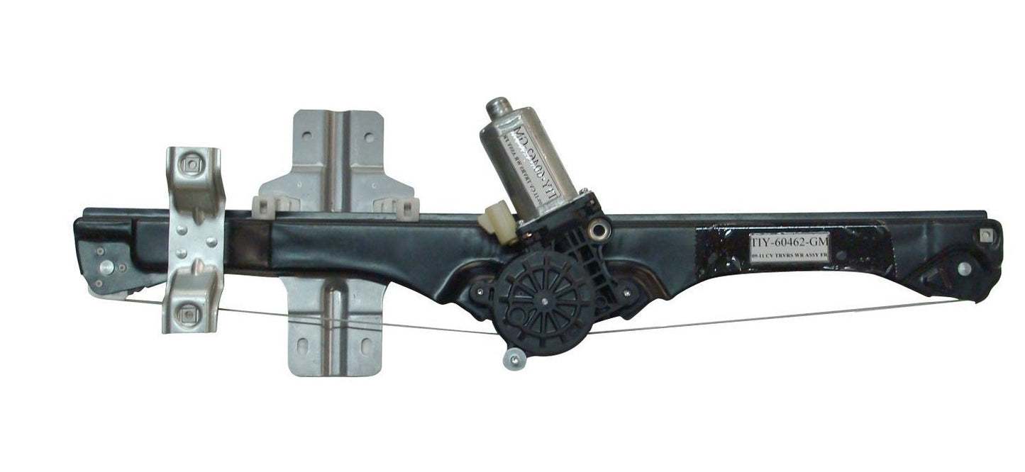 Window Regulator Fr Lh Power W/O 1 Touch Function - Gmc Acadia 2007-2012 | Saturn Outlook 2007-2010 | Chevrolet Traverse 2009-2012