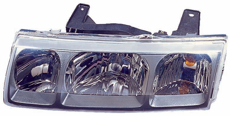 Head Lamp Lh Black Rim Hq - Saturn Vue 2002-2004