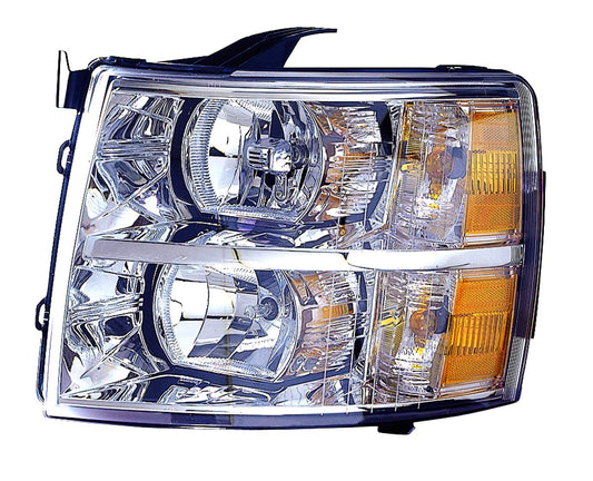 Head Lamp Lh Hq - Chevrolet Pickup Chevy Silverado 25-3500 2011-2014 | Chevrolet Pickup Chevy Silverado 2007-2013 | Chevrolet Pickup Chevy Silverado Hybrid 2009-2013