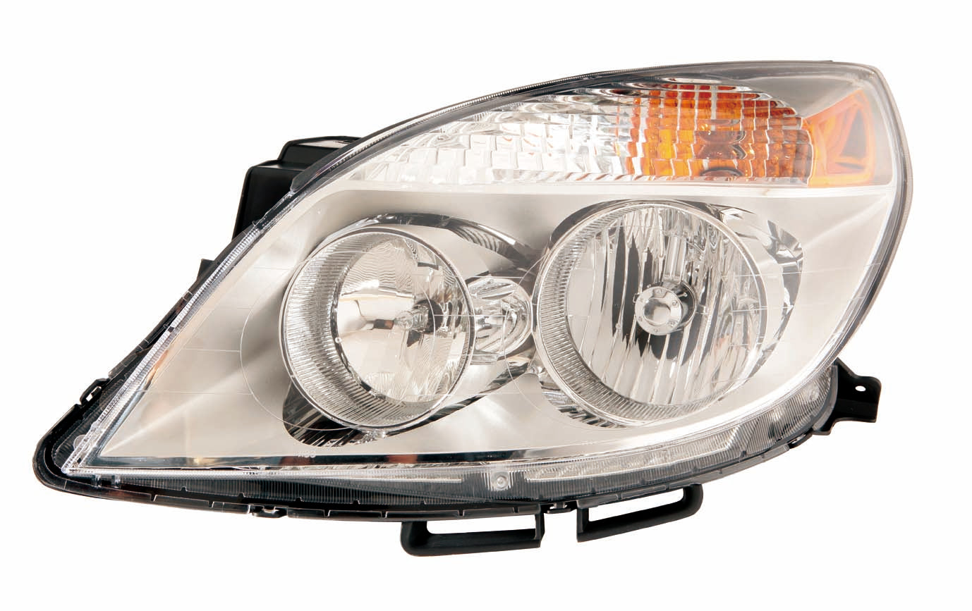 Head Lamp Lh W/O High Beam Heat Shield From 4/12/07 Hq - Chevrolet Cobalt 2008-2010 | Pontiac G5 2008-2009 | Chevrolet Malibu 2008-2012