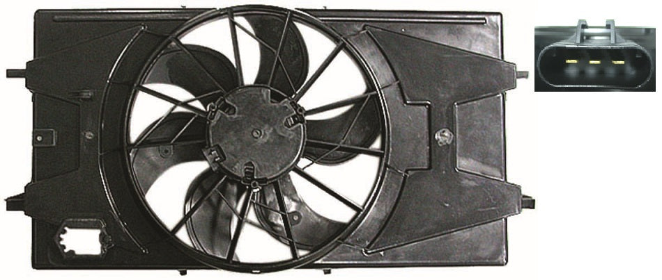 Cooling Fan Assy 2.2L - Pontiac G5 2005-2010 | Chevrolet Cobalt 2005-2010 | Pontiac Pursuit (Canada) 2005-2010