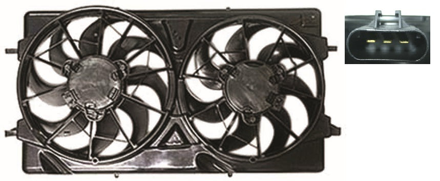 Cooling Fan Assy 2.0L - Chevrolet Cobalt 2005-2010 | Saturn Ion Coupe 2004-2007
