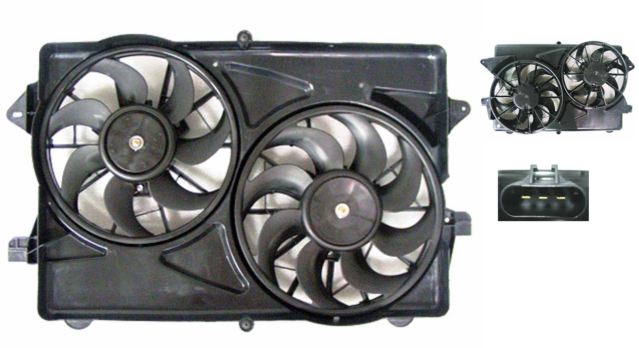 Cooling Fan Assy 3.5L - Saturn Vue 2006-2007