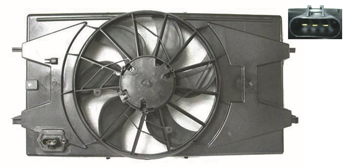 Cooling Fan Assy 2.4L - Pontiac G5 2007-2008 | Chevrolet Cobalt 2005-2008