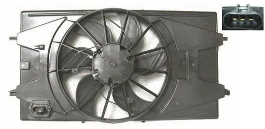 Cooling Fan Assy 2.4L - Pontiac G5 2007-2008 | Chevrolet Cobalt 2005-2008