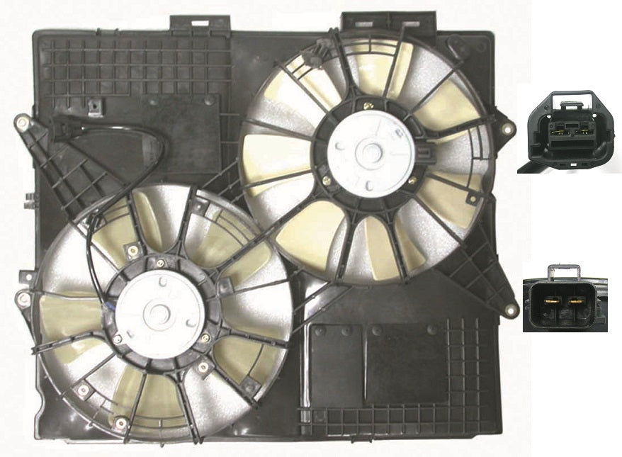 Cooling Fan Assy 3.6/4.6L W/O Towing - Cadillac Srx 2004-2008 | Cadillac Sts 2004-2008
