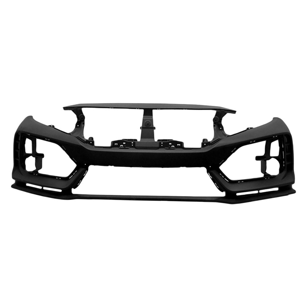 Bumper Fr Primed Black Except Type R - Honda Civic Hatchback 2020-2021