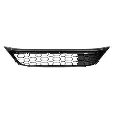 Grille Lower Black Textured W/Collision Warning - Honda Accord Sedan 2013-2017 | Honda Accord Coupe 2013-2017