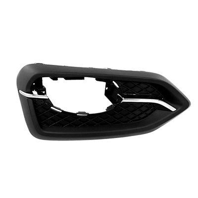 Fog Lamp Bezel Fr Lh Chrome/Black W/O Trim Ring Exclude Si Models - Honda Civic Sedan 2012-2015 | Honda Civic Coupe 2012-2015