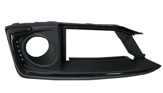 Fog Lamp Bezel Fr Lh Black W/Chrome Trim Ex/Touring Model - Honda Civic Sedan 2019-2021 | Honda Civic Coupe 2019-2020
