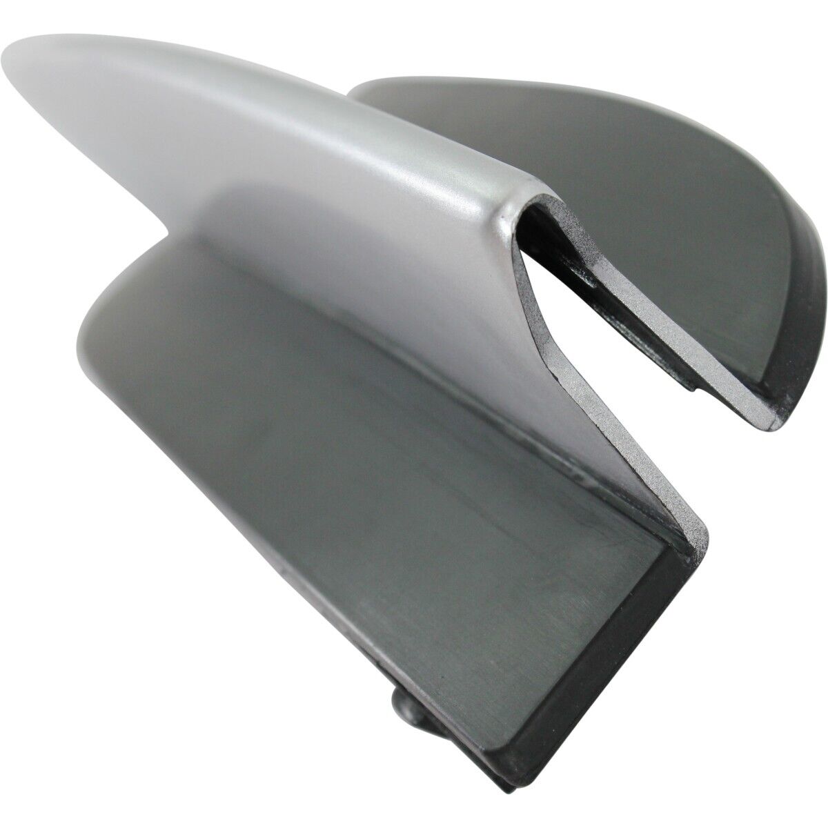 Fog Lamp Cover Fr Rh Matte-Black Partial Ptd-Silver - Honda Civic Coupe 2006-2011