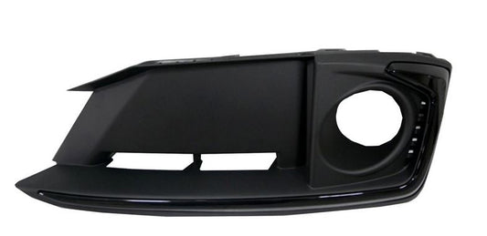Fog Lamp Bezel Fr Rh Black W/Chrome Trim Ex/Touring Model - Honda Civic Sedan 2019-2021 | Honda Civic Coupe 2019-2020
