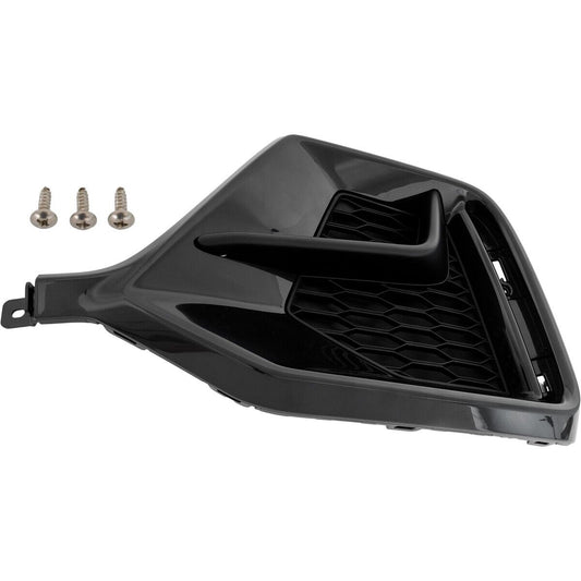 Grille Rr Rh Matte Black Ptm - Honda Civic Hatchback 2020-2021